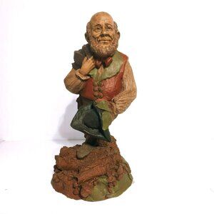 Tom Clark Gnomes Thistle Item 1029 #67 1984 Cairn Studios Wood Spirit Figurine